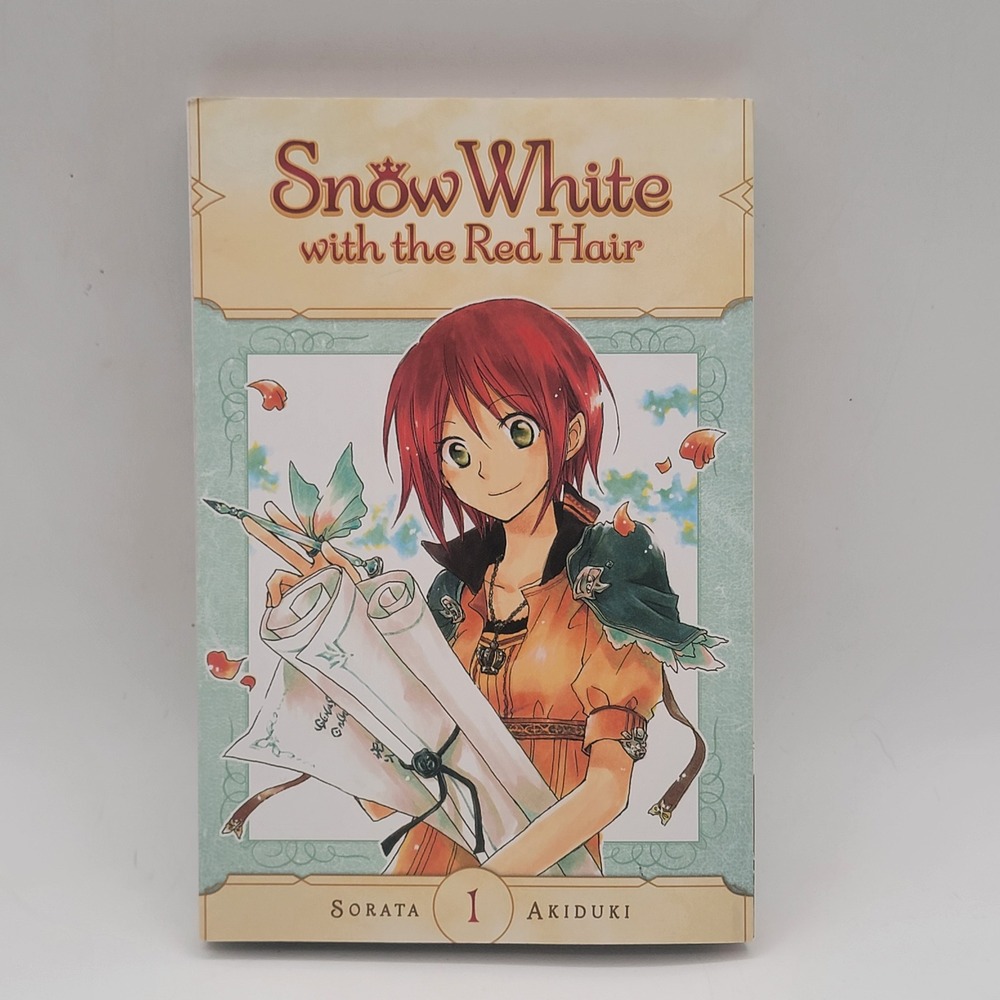 Sorata Akiduki Snow White with the Red Hair Vol 1 Manga Shojo Beat English